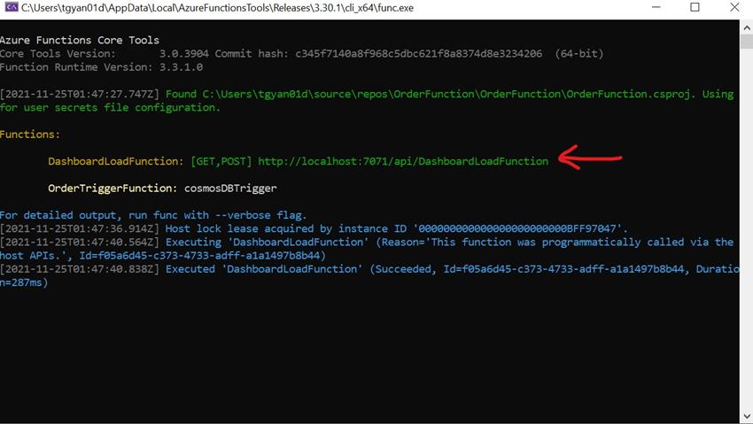 Live Charts Using Azure Cosmos DB, Azure Functions, SignalR And WPF